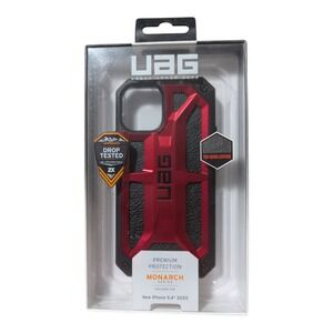 H6. UAG Urban Armor Gear Monarch Case For Apple iPhone 5.4 2020 (12 Mini) - Red
